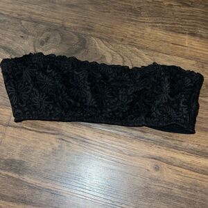 victorias secret black lace bandeau dream angels